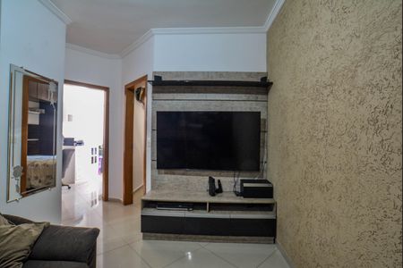 Sala de apartamento à venda com 2 quartos, 48m² em Cidade São Jorge, Santo André