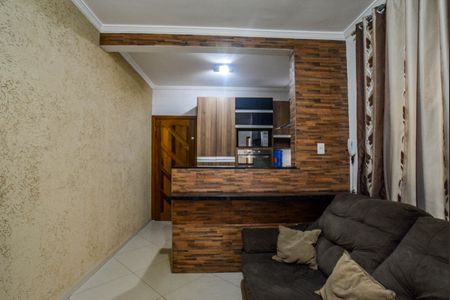 Sala de apartamento à venda com 2 quartos, 48m² em Cidade São Jorge, Santo André