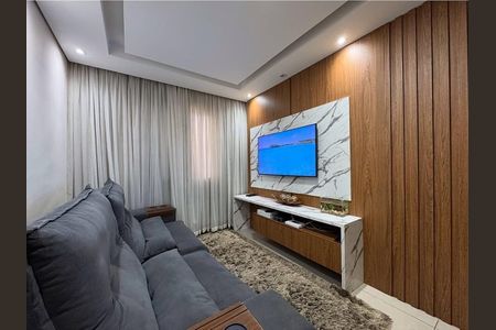 Sala de apartamento à venda com 2 quartos, 87m² em Cabral, Contagem