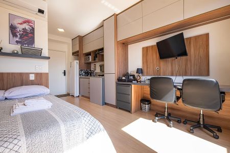 Studio de kitnet/studio para alugar com 1 quarto, 25m² em Pinheiros, São Paulo