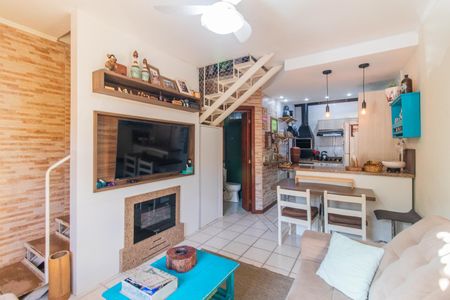 Sala de casa de condomínio para alugar com 3 quartos, 96m² em Ipanema, Porto Alegre