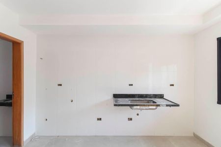 Sala/Cozinha de apartamento à venda com 1 quarto, 28m² em São Lucas, São Paulo