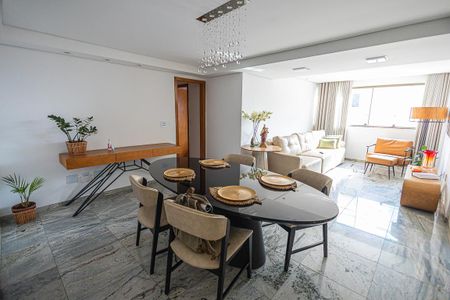 Sala de apartamento à venda com 4 quartos, 104m² em Liberdade, Belo Horizonte