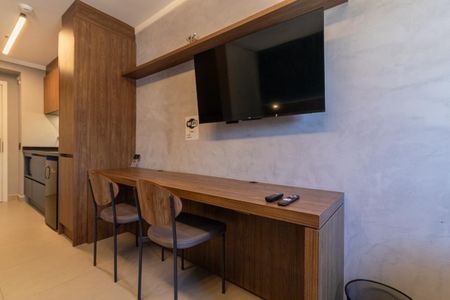 Sala de kitnet/studio à venda com 1 quarto, 27m² em Moema, São Paulo