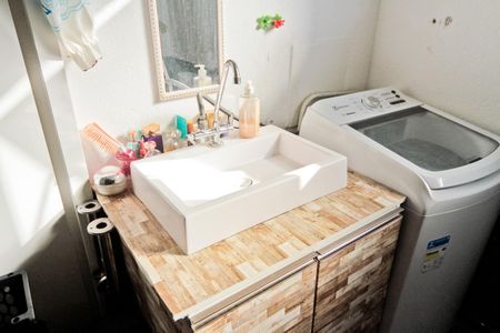 Banheiro de apartamento à venda com 1 quarto, 43m² em Vila Pedra Branca, São Paulo