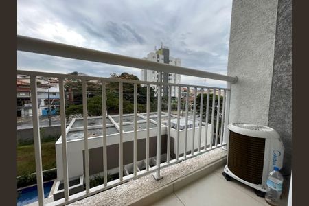 Varanda da Sala de casa de condomínio para alugar com 1 quarto, 25m² em Vila Butantã, São Paulo