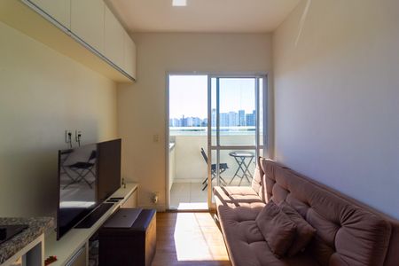 Sala de apartamento à venda com 1 quarto, 31m² em Santo Amaro, São Paulo