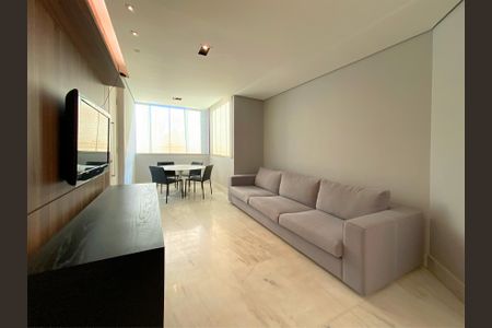 Sala de apartamento para alugar com 3 quartos, 100m² em Carmo, Belo Horizonte