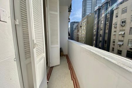 Varanda quarto 1 de apartamento para alugar com 3 quartos, 100m² em Copacabana, Rio de Janeiro