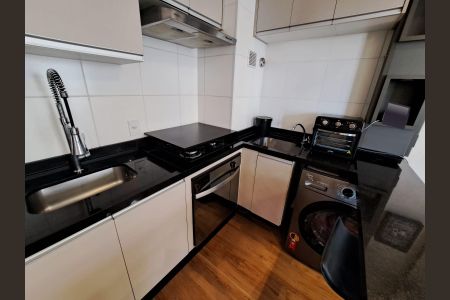 Cozinha de apartamento à venda com 1 quarto, 38m² em Presidente Altino, Osasco