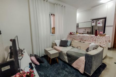 Sala de apartamento para alugar com 2 quartos, 47m² em Vila Príncipe de Gales, Santo André