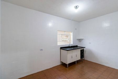 Cozinha de casa para alugar com 1 quarto, 45m² em Jardim Catanduva, São Paulo