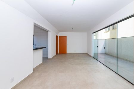 Sala de apartamento à venda com 3 quartos, 111m² em Minas Brasil, Belo Horizonte