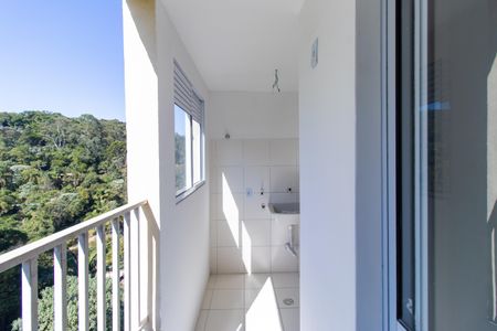 Varanda da Sala de apartamento para alugar com 2 quartos, 51m² em Cemucam, Cotia