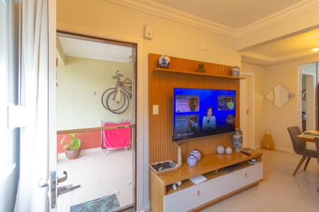 Sala de casa de condomínio à venda com 3 quartos, 89m² em Harmonia, Canoas