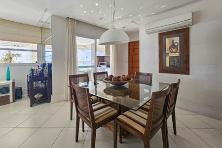 Sala de apartamento para alugar com 4 quartos, 150m² em Jardim Asturias, Guarujá