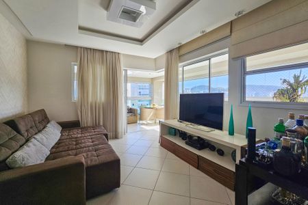 Sala de apartamento para alugar com 4 quartos, 150m² em Jardim Asturias, Guarujá