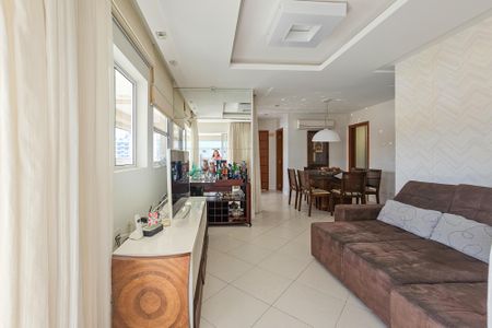 Sala de apartamento para alugar com 4 quartos, 150m² em Jardim Asturias, Guarujá
