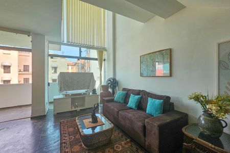 Sala de apartamento para alugar com 3 quartos, 210m² em Jardim Praiano, Guarujá