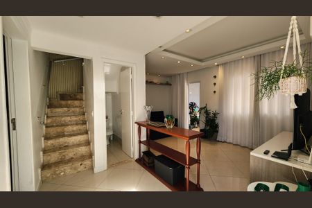 Sala de casa de condomínio à venda com 3 quartos, 125m² em Cidade Nova, Jundiaí