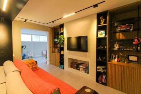 Sala de casa de condomínio para alugar com 4 quartos, 287m² em Estância Velha, Canoas