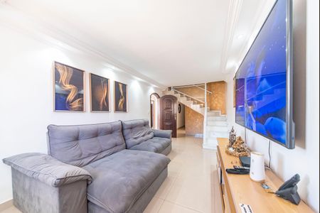 Sala de casa à venda com 5 quartos, 328m² em Jardim Stella, Santo André