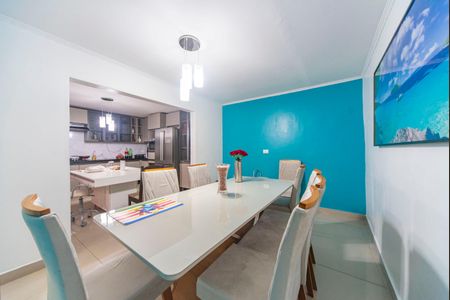 Sala de Jantar de casa à venda com 5 quartos, 328m² em Jardim Stella, Santo André