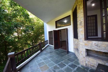 Varanda da Sala de casa de condomínio para alugar com 2 quartos, 1200m² em Itanhangá, Rio de Janeiro