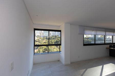 Sala de apartamento à venda com 2 quartos, 82m² em Vila das Flores, Nova Lima