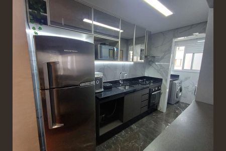 Cozinha de apartamento à venda com 2 quartos, 66m² em Vila Metalúrgica, Santo André