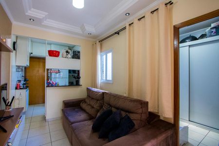 Sala de apartamento à venda com 2 quartos, 76m² em Vila Junqueira, Santo André