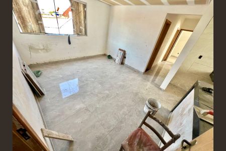 Sala de apartamento à venda com 3 quartos, 140m² em Guarani, Belo Horizonte