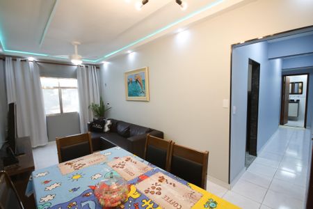 Sala de Jantar de apartamento para alugar com 2 quartos, 73m² em Canto do Forte, Praia Grande