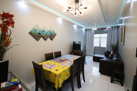 Sala de Jantar de apartamento para alugar com 2 quartos, 73m² em Canto do Forte, Praia Grande