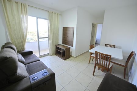 Sala de apartamento para alugar com 2 quartos, 48m² em Setor Negrão de Lima, Goiânia