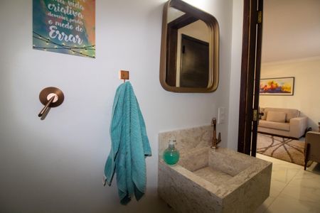 Lavabo da Sala de casa à venda com 4 quartos, 380m² em Santo Amaro, São Paulo