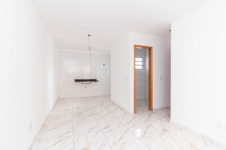 Sala/Cozinha de apartamento à venda com 2 quartos, 43m² em Parque Cruzeiro do Sul, São Paulo