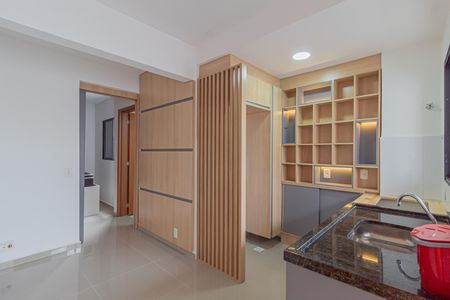 Sala/Cozinha de kitnet/studio à venda com 1 quarto, 25m² em Vila Santana, São Paulo