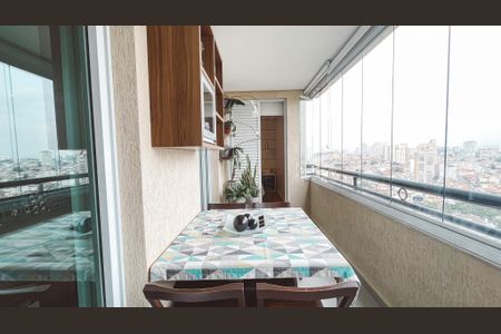 Varanda da Sala de apartamento à venda com 2 quartos, 96m² em Vila Romero, São Paulo