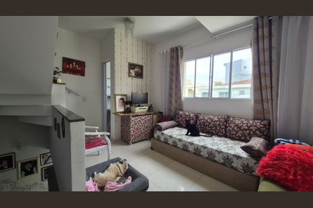 Sala de casa à venda com 3 quartos, 96m² em Vila Alice, Santo André