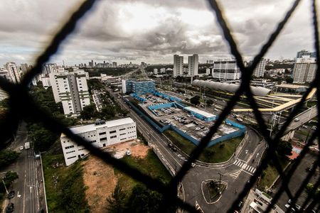 Vista da Sala de apartamento para alugar com 1 quarto, 30m² em Imbuí, Salvador