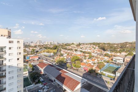 Vista da Sacada de apartamento à venda com 2 quartos, 77m² em Vila Indiana, São Paulo
