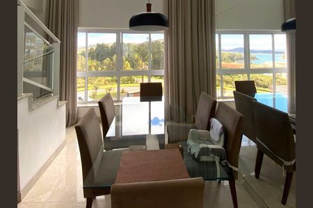 Sala de Jantar de apartamento à venda com 3 quartos, 120m² em Lagoa dos Ingleses, Nova Lima