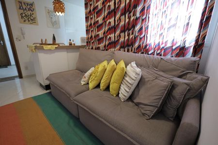 Sala de apartamento à venda com 2 quartos, 96m² em Jardim Santo Antônio, Santo André