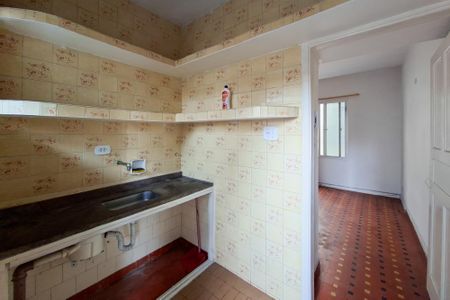 Cozinha de kitnet/studio para alugar com 0 quarto, 27m² em Canto do Forte, Praia Grande