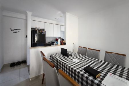Sala de Jantar de apartamento à venda com 2 quartos, 67m² em Vila Satúrnia, Campinas