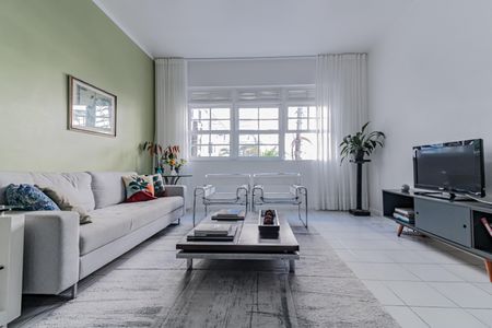 Sala de apartamento à venda com 3 quartos, 110m² em Lagoa, Rio de Janeiro