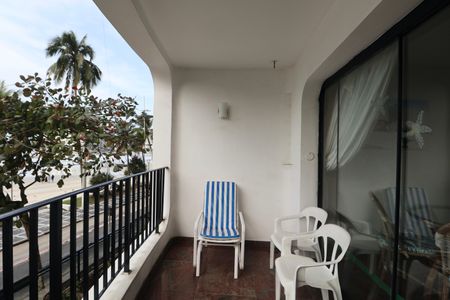 Varanda de apartamento para alugar com 4 quartos, 144m² em Jardim Asturias, Guarujá