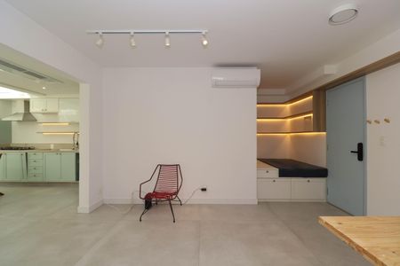 Sala de apartamento à venda com 1 quarto, 100m² em Vila Anglo Brasileira, São Paulo