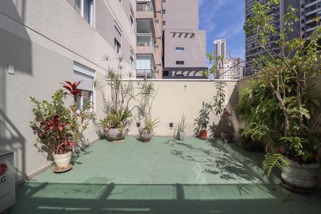 Varanda da Sala de apartamento à venda com 1 quarto, 100m² em Vila Anglo Brasileira, São Paulo